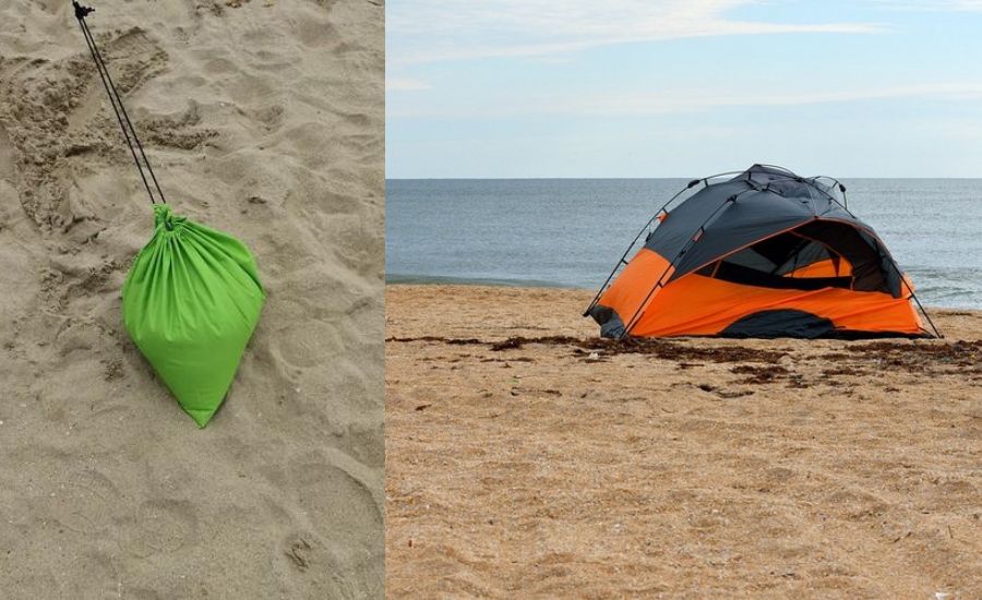 How to secure a tent without stakes: simple methods for any terrain howtolightguide 26